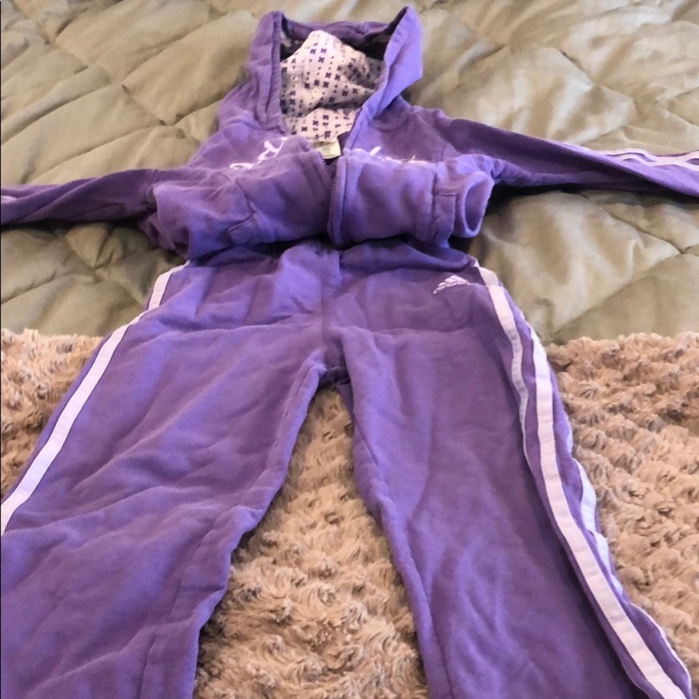 Adidas track suit